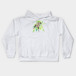 Garden warbler Kids Hoodie